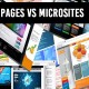 Landing Pages vs Microsites