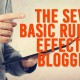 The Seven Basic Rules of Effective Blogging