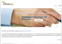 Help WIth Invention Website