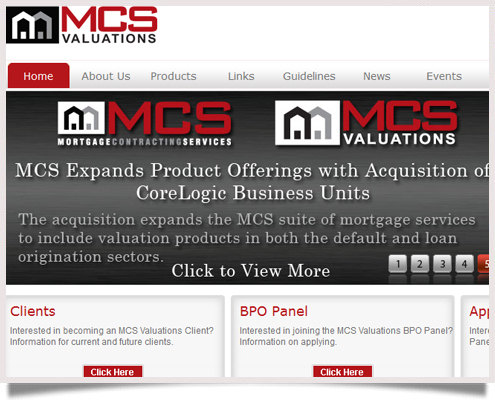 MCS Valuations Website