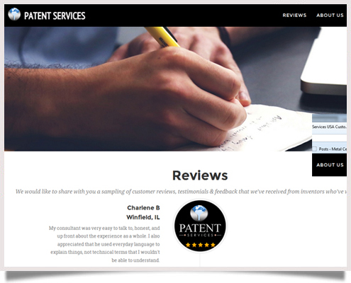 Patent Services USA Reviews Website